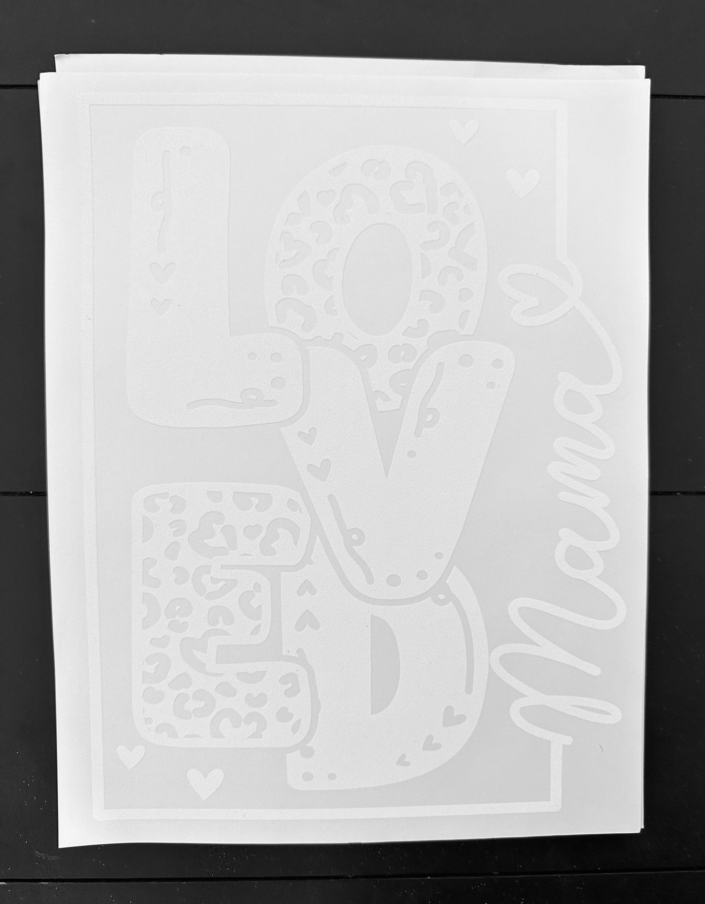 Loved Mama Screenprint