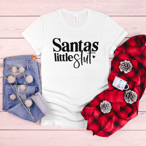 Santa (vulgar) Screenprint