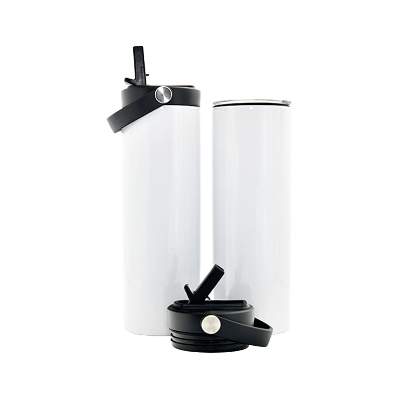 Dual Lid 20oz Sublimation Tumbler