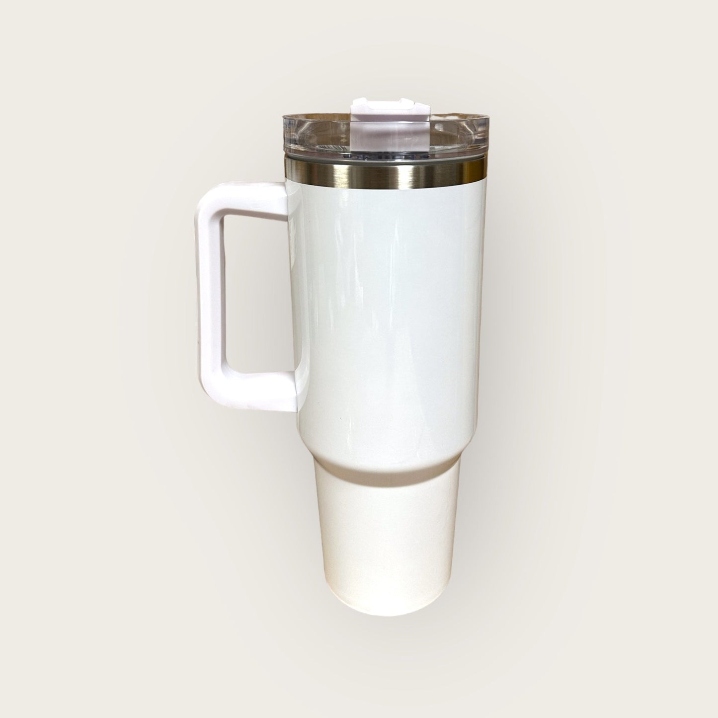 40 oz sublimation tumbler with lid and straw