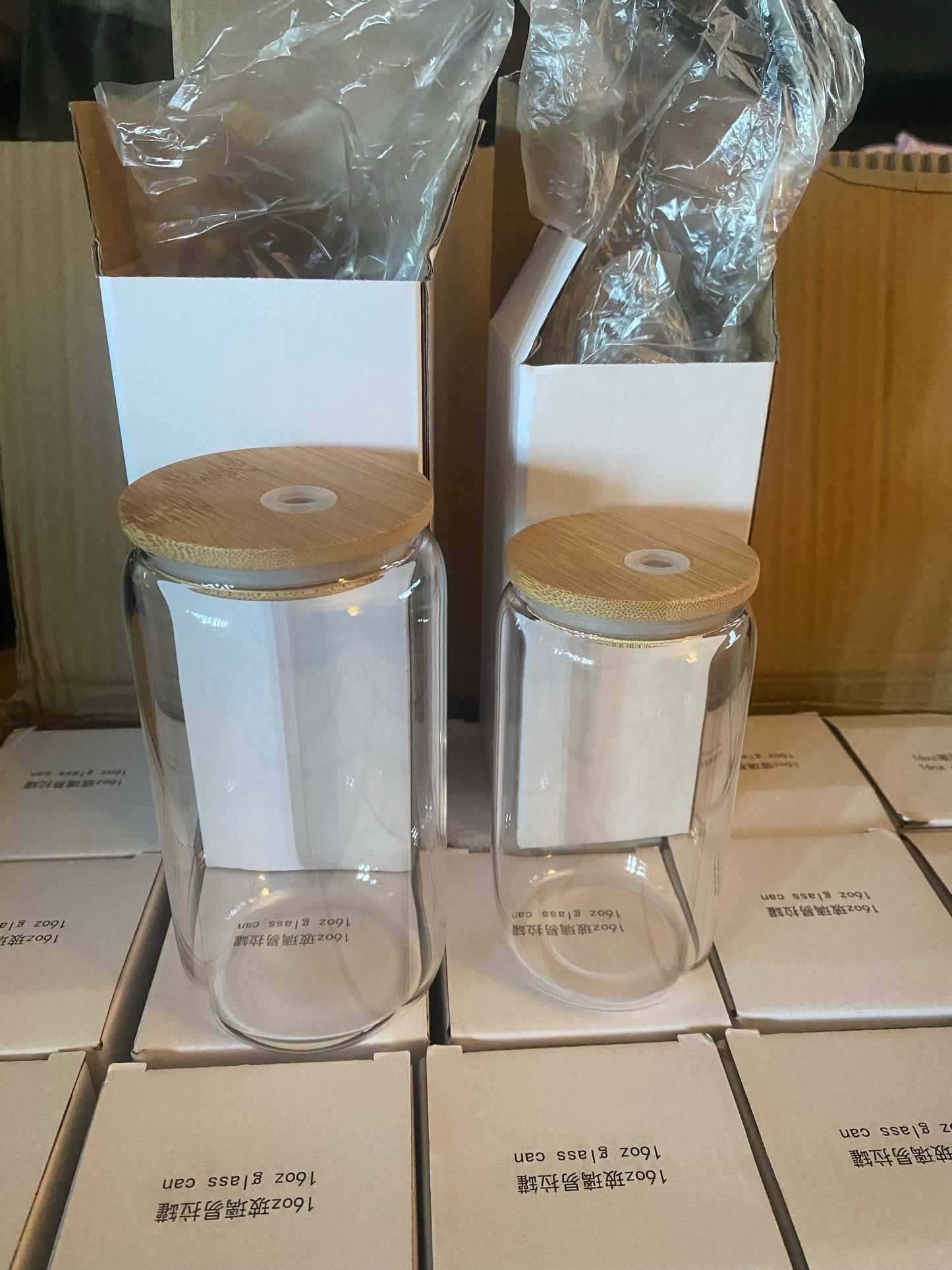 Libbey Style Glass Cups