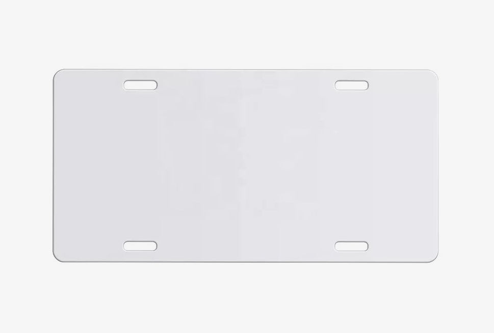 Sublimation License Plate Blank – Blanks All Day