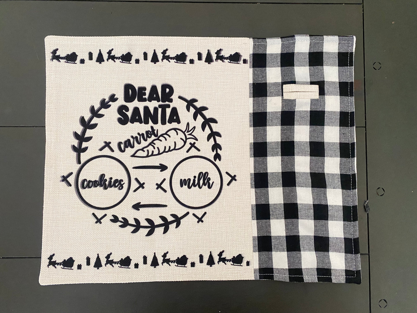 Plaid Holiday Placemat