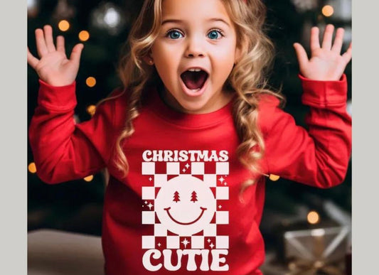 Christmas Cutie Kids Screenprint