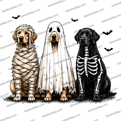 Halloween Laborador Ready-to-Press Sublimation Transfer