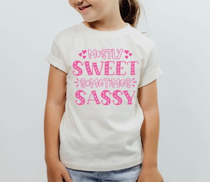 Sweet and Sassy kids Screenprint