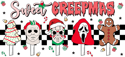 Sweet Creepmas Christmas UVDTF Cup Wrap