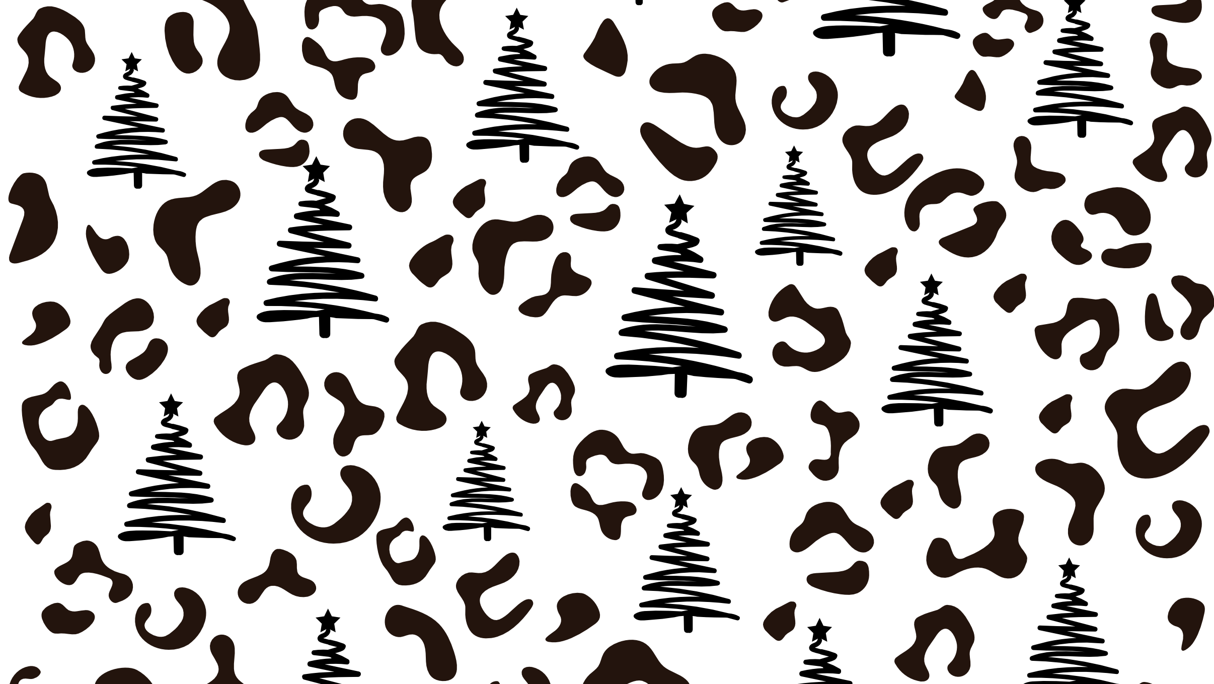 Animal Print Christmas Tree UVDTF Cup Wrap Blanks All Day animal-print-christmas-tree-uvdtf-cup-wrap-blanks-all-day