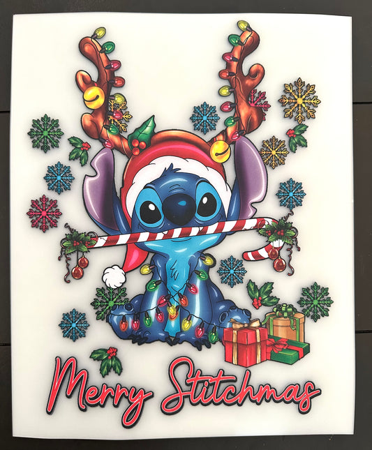 Merry Stitchmas Christmas Screenprint