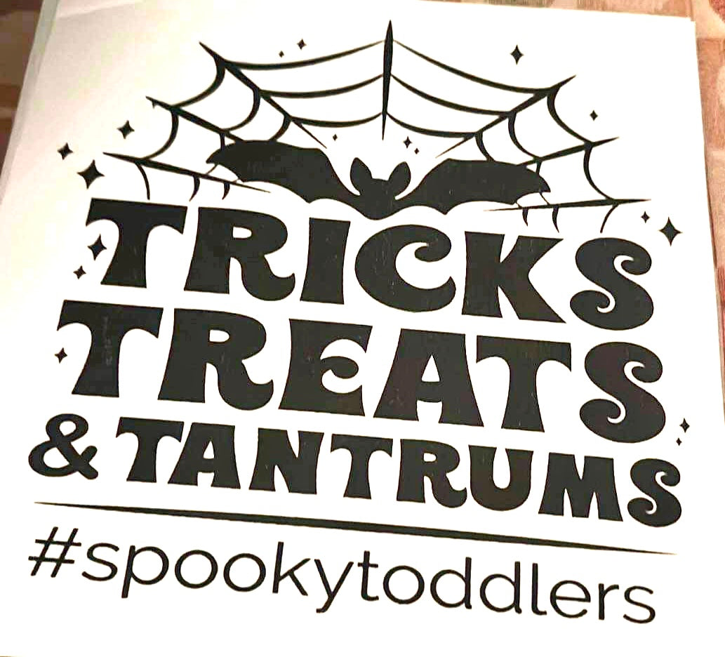 Spooky Toddler Screenprint