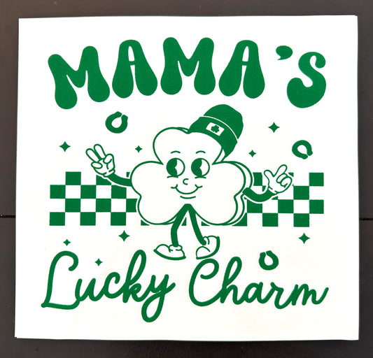 Mamas Lucky Charm Kids Screenprint