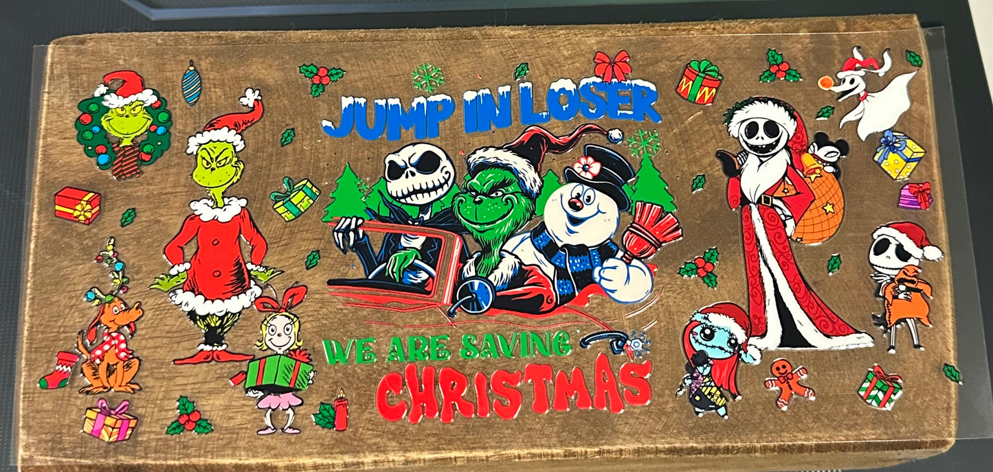 Nightmare Grinchy Christmas UVDTF Cup Wrap