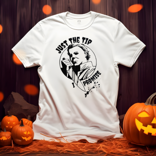 Just The Tip Halloween Screenprint