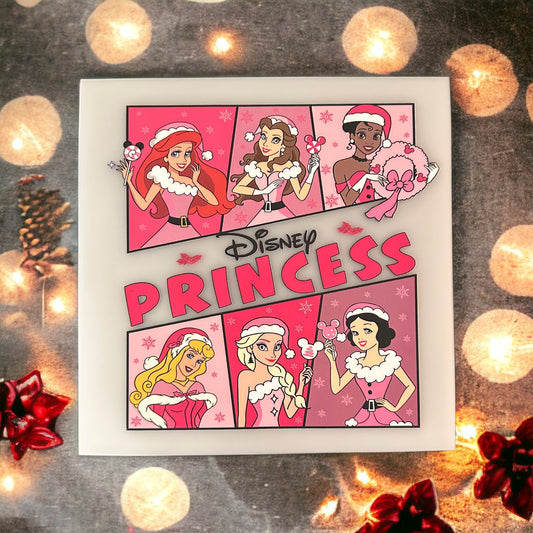 Christmas Princesses Kids Screenprint