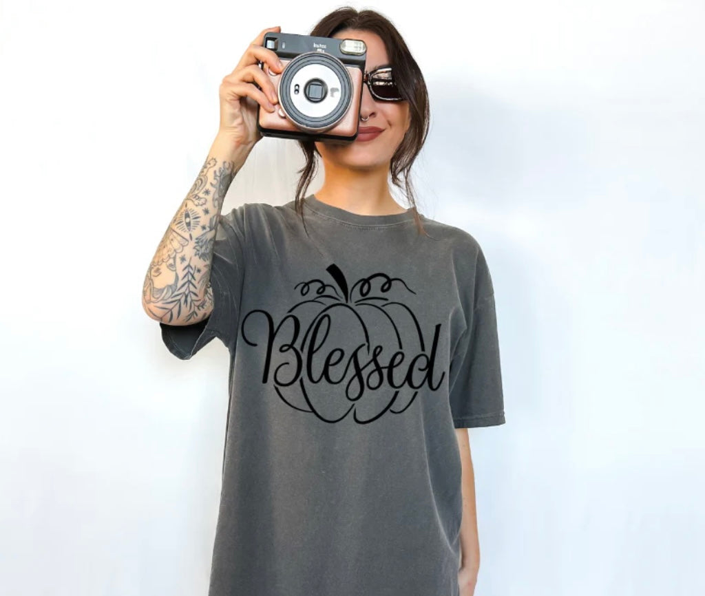 Blessed Pumpkin Screenprint