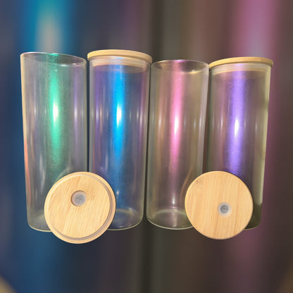 Holographic Glass Tumbler