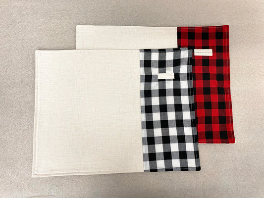 Plaid Holiday Placemat