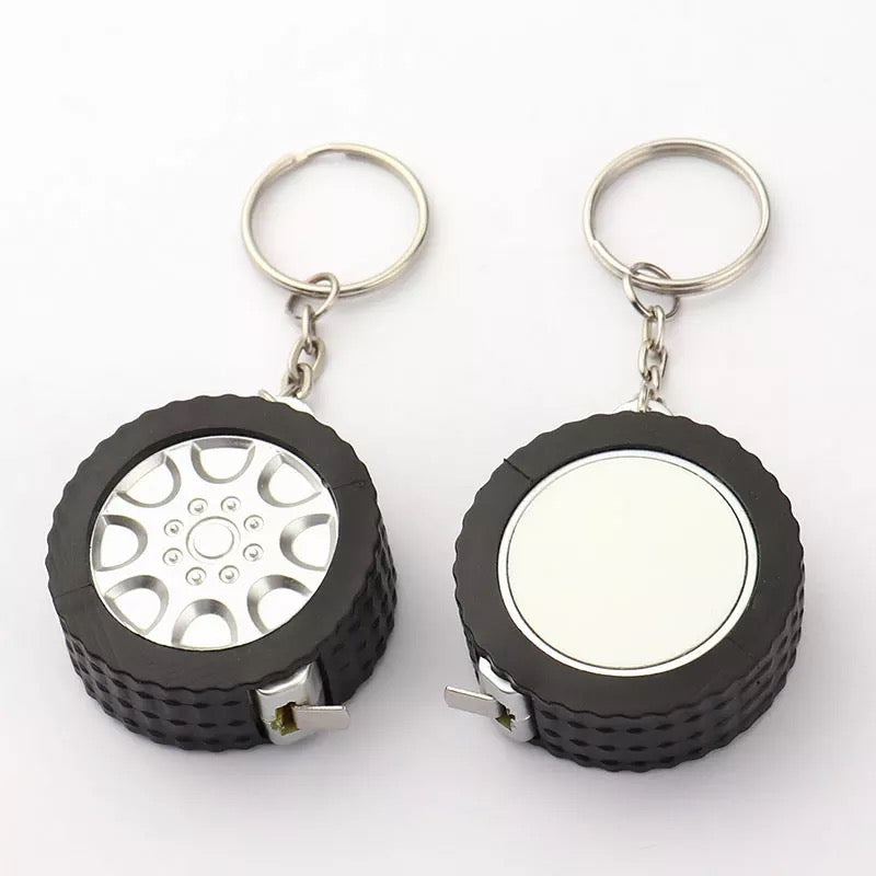 Tire Tape Measure Keychain